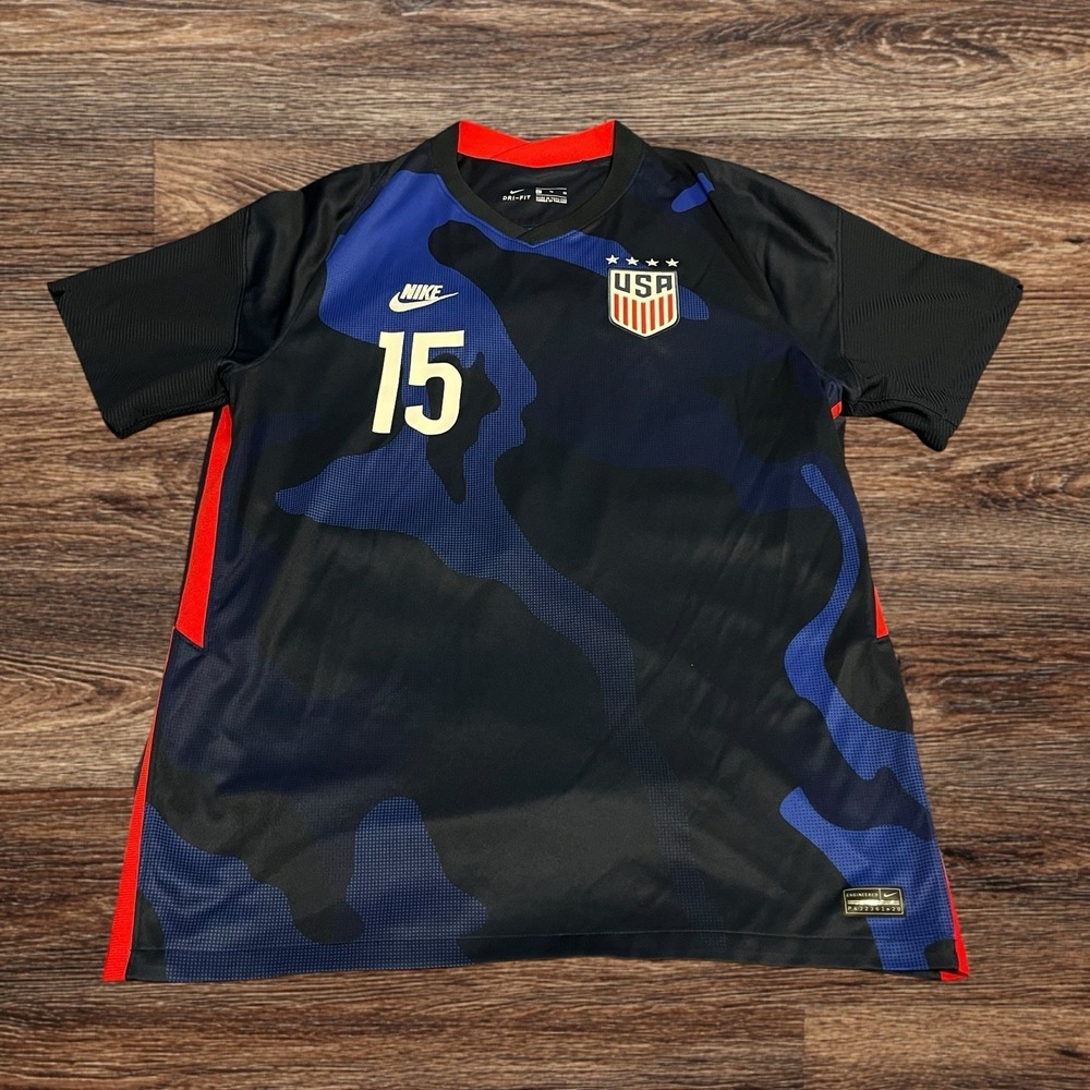 Nike USWNT Soccer Jersey Megan Rapinoe #15 XL
